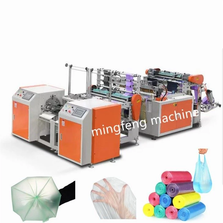 Star Sealing Coreless Garbage Bag sur roll Bag Machine